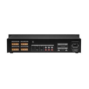 XIDLY-5-Zoned 100Vスピーカー出力BASSおよびTREBLEトーンコントローラースピーカー用サウンドパワーミキサーアンプ - Product Image 4
