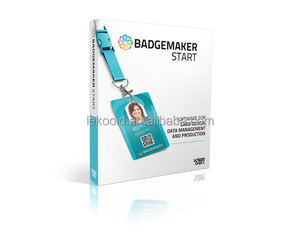 Software di avvio della scheda d'identità del software Badgemaker, software di progettazione della scheda - Product Image 1