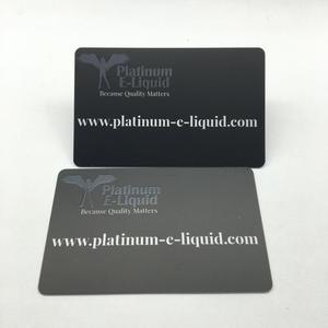 Vendita calda LOGO personalizzato unico codice QR in plastica RFID Social programma NFC biglietto da visita