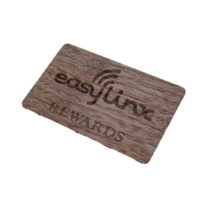 Thân thiện với môi trường 13.56MHz tre gỗ RFID thẻ kinh doanh Thẻ quà tặng bằng gỗ để kiểm soát truy cập đối tượng kinh doanh - Product Image 5