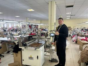 Overlock khâu hat máy may cho đan mũ cao máy sản xuất - Product Image 3