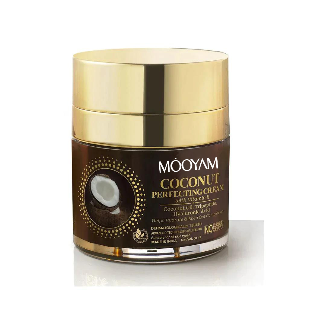 CRÈME PERFECTANTE POUR LE VISAGE À LA NOIX DE COCO