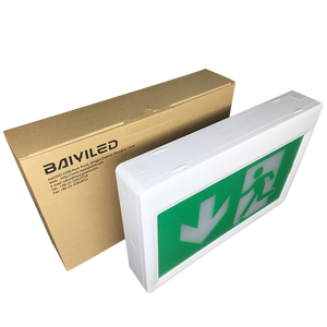 Giấy Chứng Nhận U L Chấp Thuận Cho Thị Trường Canada Khẩn Cấp Ánh Sáng Có Thể Sạc Lại Chạy Man <span class=keywords><strong>Exit</strong></span> Dấu Hiệu - Product Image 6