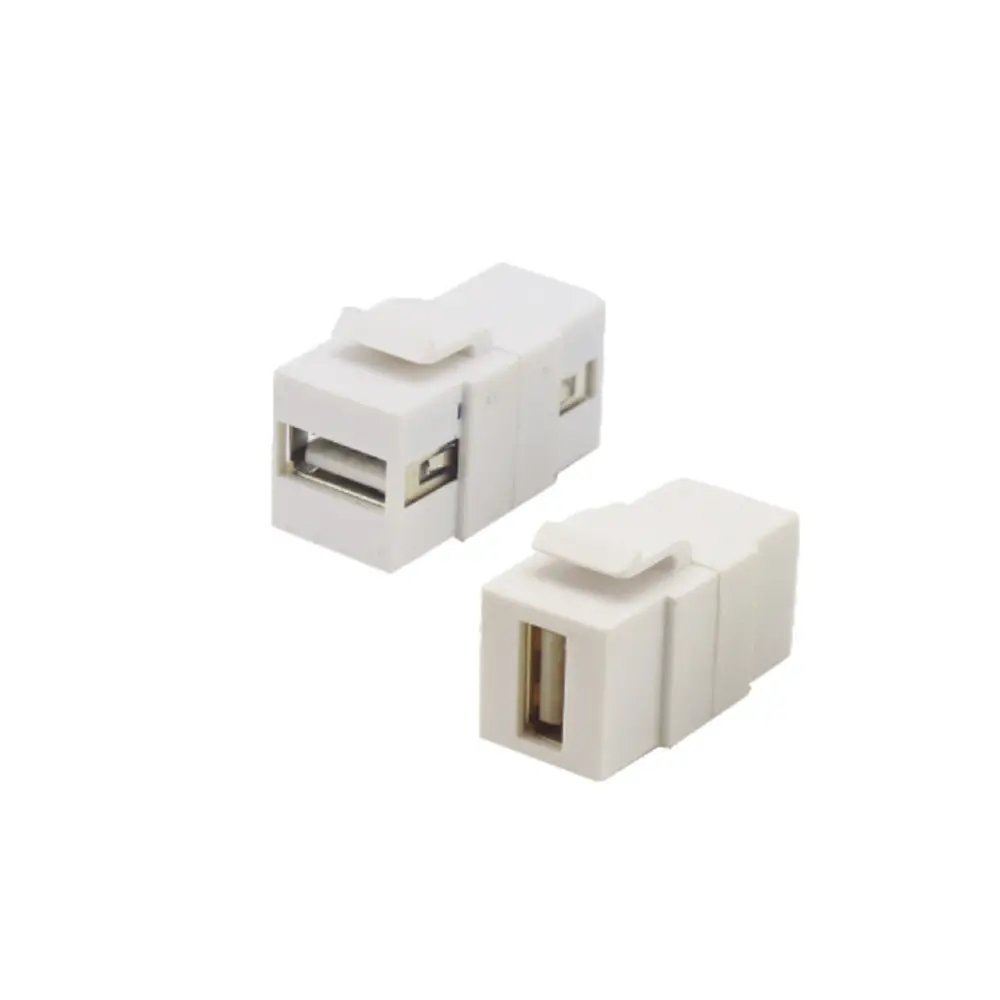 LY-KJ-AP05 USB 2.0 female to female Keystone Jack