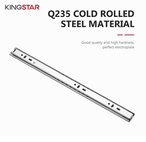 Nhà Sản Xuất Chuyên Nghiệp Phần Cứng Đồ Nội Thất Phù Hợp Im Lặng Bóng Mang Kính Thiên Văn Kênh Ngăn Kéo Trượt - Product Image 2