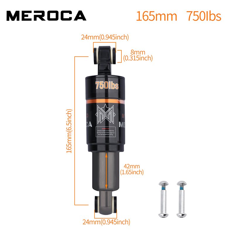 Nero 165 mm 750 libbre
