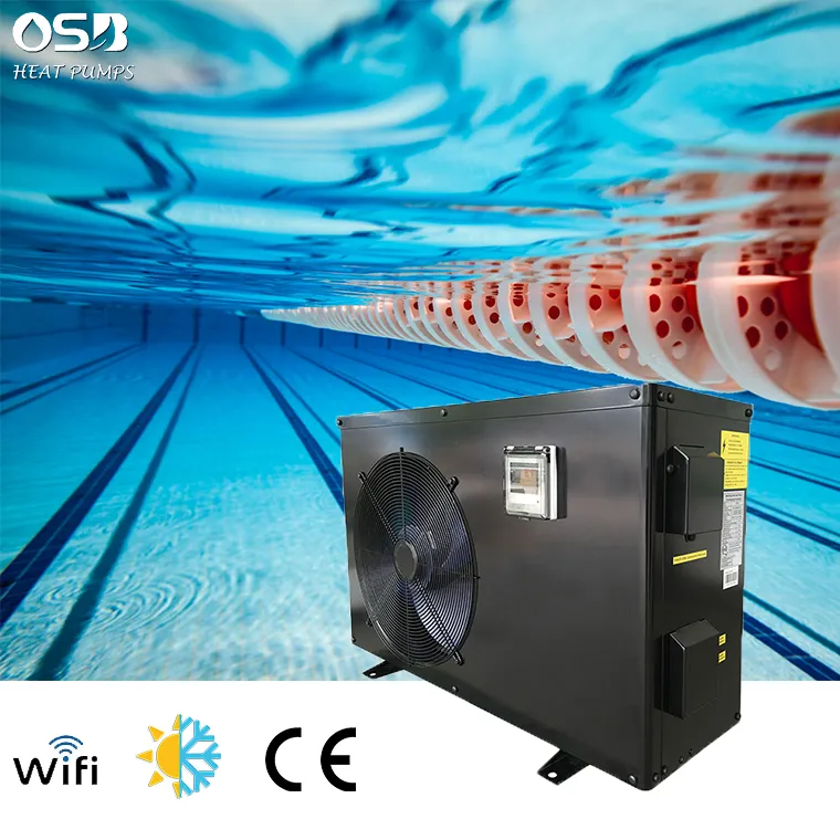 Riscaldatori per piscina 4-31kw R32 pompa di calore aria-acqua per piscina/spa con funzione wifi