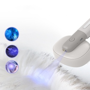 猫と犬のための多機能高度なペットコームUSB充電マッサージコームフロート毛にバクテリアを取り除くおもちゃの櫛 - Product Image 5