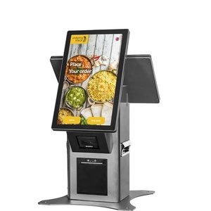 Inch Android POS Tablet <strong>Computer</strong> <strong>Hardware</strong> <strong>Device</strong> Machine Self Service Restaurant Suprermarket Payment Kiosk with 80mm Printer - Product Image 1