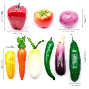家居装饰人造蔬菜什锦混合假蔬菜模型 - Product Image 4