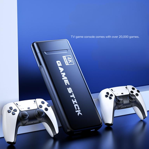 M8 Pro 64G Mini Console per videogiochi portatile 2.4G doppio bastone Wireless 4K 20000 + Retro Controller per videogiochi portatili