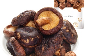 Factory-Direct Vacuum Fried Shiitake Mushrooms Healthy Dried <strong>Snacks</strong> Crispy Shiitake <strong>Chips</strong> Shiitake Mushroom Crispy - Product Image 3
