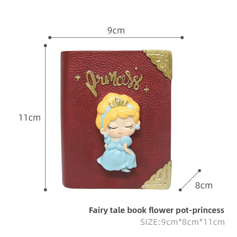 Pot de fleurs Fée Rouge - Princesse