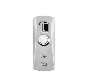 Door <strong>Exit</strong> Release <strong>Button</strong> Zinc Alloy Panel GATE <strong>Push</strong> Switch for Door Access Control System to <strong>Open</strong> Door Metal <strong>Button</strong> - Product Image 1