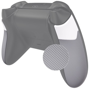Aşırı beyaz ve gri kaymaz performans kauçuk sapları yedek arka paneller yan korkuluklar Xbox serisi X S denetleyicisi için - Product Image 1