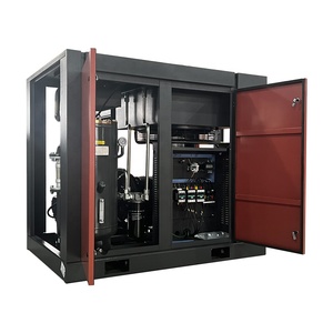 50 HP sekrup putar penggerak kecepatan variabel kompresor udara tiga fase 460-480 <span class=keywords><strong>volt</strong></span> <span class=keywords><strong>240</strong></span> CFM daya AC dengan Motor dan pendingin udara - Product Image 4