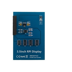 Raspberry Pi 4B/3B 3,5-Zoll-Displayschale mit Lüfter und Touchscreen-LCD-Modulen
