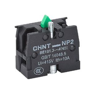 Scatola di bottoni di cinte NP2-BE101 NP2-BE102 NP2-E2/E3 pulsante di contatto ausiliario - Product Image 1