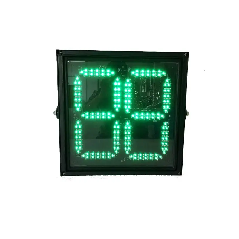 Compteur de Signal lumineux, 400mm, avec minuterie, rouge et vert