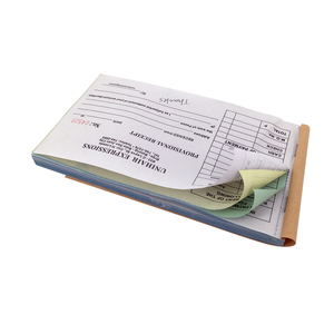 สมุดบัญชี NCR แบบเจาะรูขนาด2-Part และ3-Part สำหรับใช้ในธุรกิจพร้อมดีไซน์พิมพ์ - Product Image 4