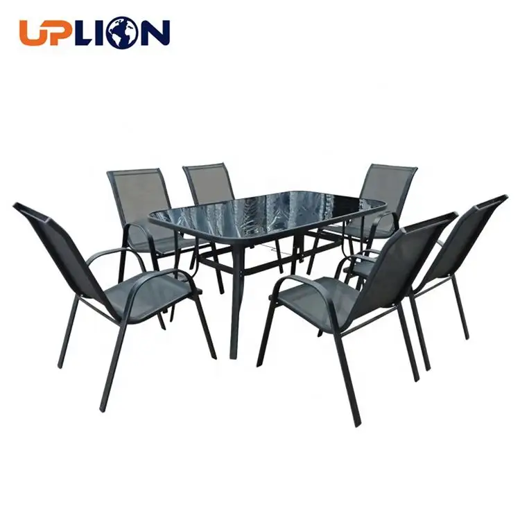 Uplion Gartenmöbel Hochwertige Terrassen möbel Rest Metall Tische und Stühle Garten tisch und Stühle