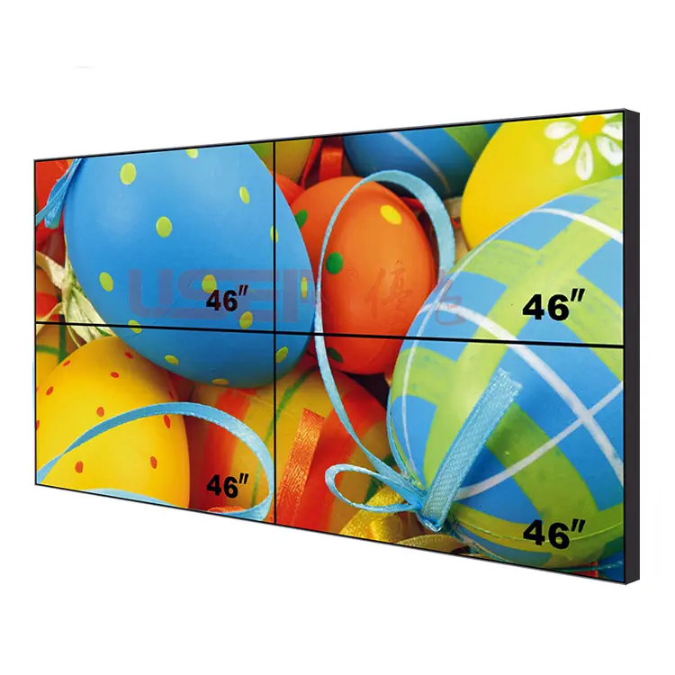 Trung Quốc Sản Xuất 46 Inch Với Người Dùng Did Lcd Video Màn Hình IPS Videowall 2X2