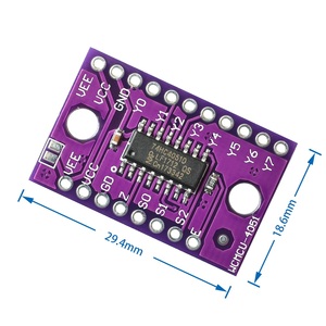 74HC4051 8チャンネルアナログマルチプレクサセレクターモジュールマルチプレクサディストリビューターリゾルバー - Product Image 2