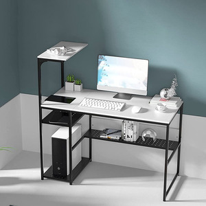 Wholesale Modern Style Top <strong>Computer</strong> Pc <strong>Computer</strong> Desks with Commodity Shelf - Product Image 5