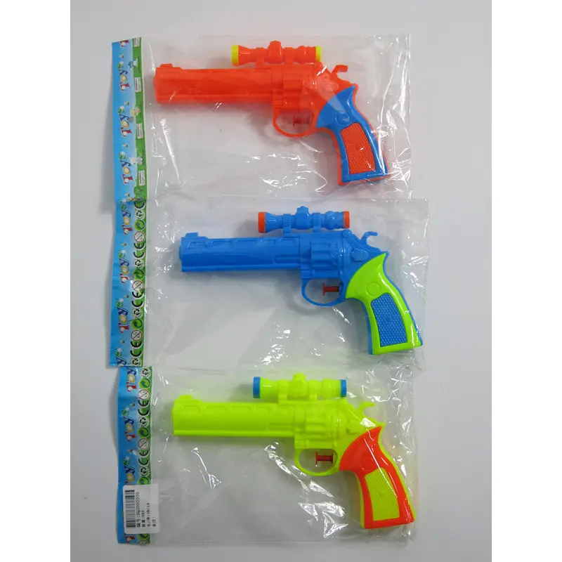 Pistola de agua de plástico para verano para niños, juguete duradero y colorido