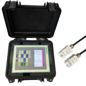 İyi performans taşınabilir Transit zamanlı ultrasonik akış ölçer temassız ultrasonik debimetre - Product Image 1