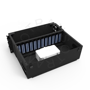 OTRANS FTTH 19 23 pulgadas 3U 288F ODF Panel de conexión de fibra de empalme de tipo preterminado para montaje en rack - Product Image 5