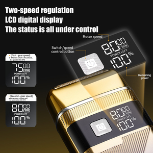 Новая электробритва Resuxi N-6887 с двумя лезвиями - Product Image 6