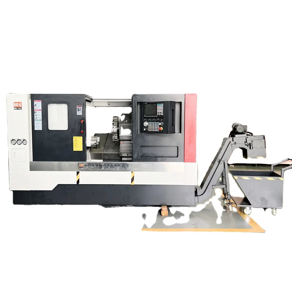 TCK560 5 eixos CNC torno suíço com grandes funções de usinagem torno FANUC fábrica Torno CNC