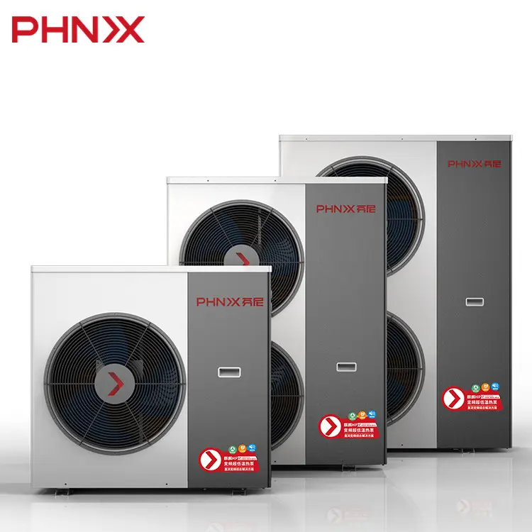 PHNIX-Bomba de Calor de agua, inversor de aire a agua de 14Kw, R410A, China Evi, 10kW, 20Kw