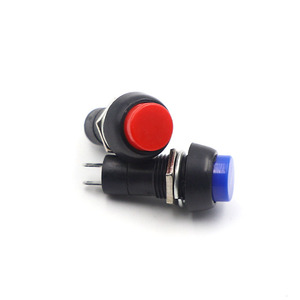Interruttore a pulsante PBS-11 foro di montaggio interruttore momentaneo autobloccante/reset da 12mm - Product Image 2
