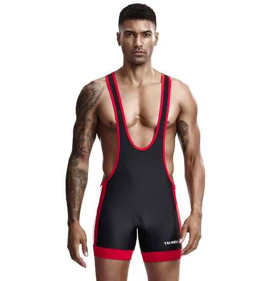 Camisetas interiores para hombre Body Delgado Shaper Wrestling Singlets Monos Ropa interior sexy Bodywear Deportes Culturismo Singlets Onesie