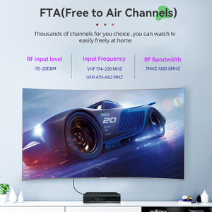 Dvb-t2 Ethernet interfaccia comune Dvb-t2 Decoder Software sintonizzatore tv digitale settop box tv tv set top box universale