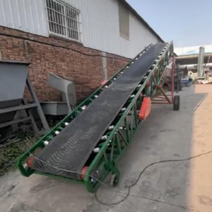 Cinta transportadora de carga y descarga para arroz, maíz, bolsas de trigo, transporte de arena, transportador telescópico multifuncional