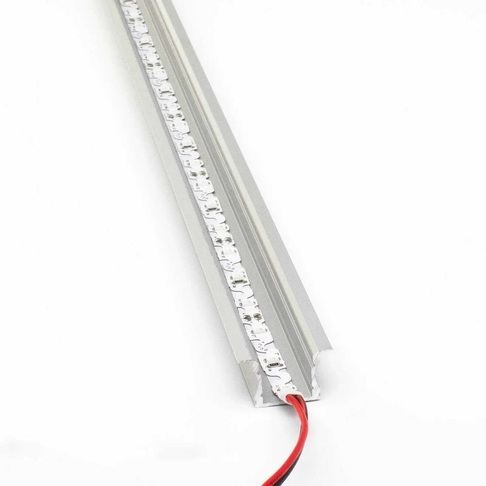 شريط إضاءة ليد بشكل حرف U مقاس 15×15 مم مظهر جانبي من الألومنيوم إضاءة ليد خطية للعمل قناة إضاءة من الألومنيوم