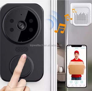 Timbre inteligente Tuya, intercomunicador bidireccional, visión nocturna infrarroja, monitoreo remoto, sistema de seguridad, timbre de puerta con vídeo Wifi - Product Image 6