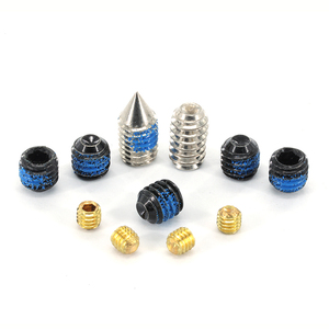 M1.4 m1.6 m2 m2.5m3ファスナー小型固定トルクスグラブネジ16mmフラットボール/6フラットヘッドグラブネジセットナイロンチップ止めネジ - Product Image 4
