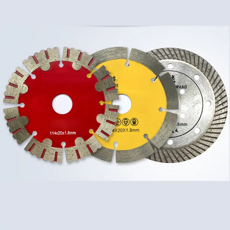Corte de hormigón de mármol 150m 250mm 300mm hojas de sierra disco de corte de diamante súper Delgado