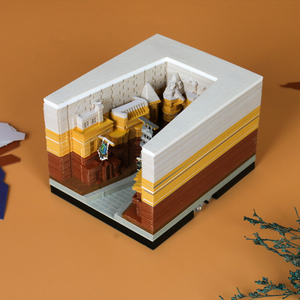 Venta de fábrica Diseño 3D de lujo Bloque de papel de Harry Potter Notas Cubo Diagonalley Notas adhesivas Bloc de notas con hojas de calendario semanal - Product Image 5