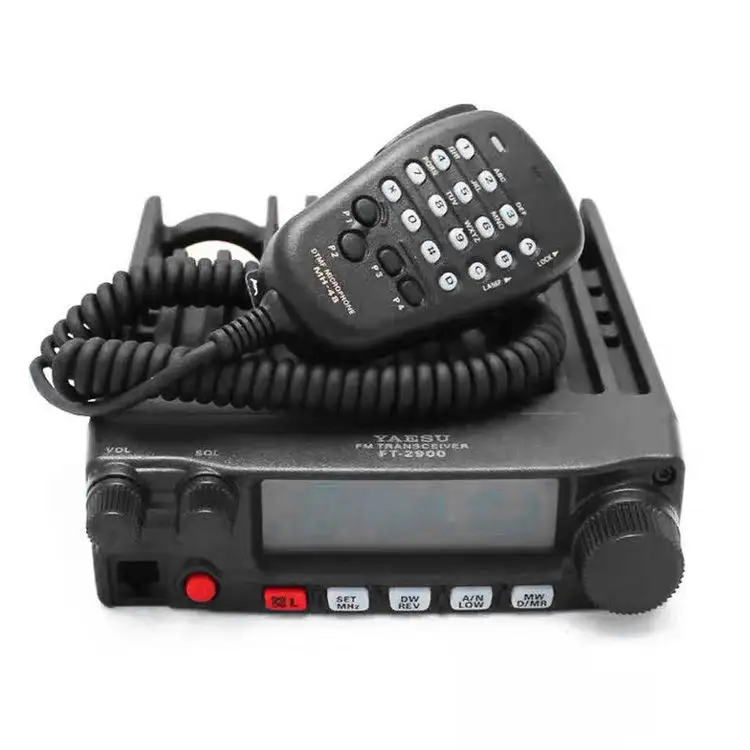 Radio para coche YAESU, 80W, resistente, 144 MHz, transceptor FM, estación Base de Radio móvil, pantallas lcd, transceptor aficionado, 1 unidad