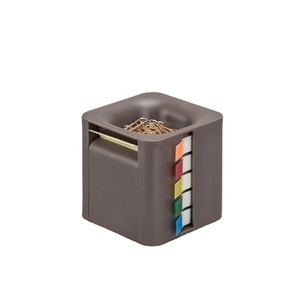 Suministro de fábrica, Rollo emergente, dispensador de notas adhesivas, organizador de escritorio, regalos, diseño de cubo, rollos de notas adhesivas, caja de almacenamiento de escritorio - Product Image 1