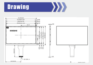 9.0&quot; Inch Vertical <strong>LCD</strong> LED TFT <strong>Display</strong> Module <strong>with</strong> Customized Resistive Capacitive Touch Screen Panel - Product Image 6