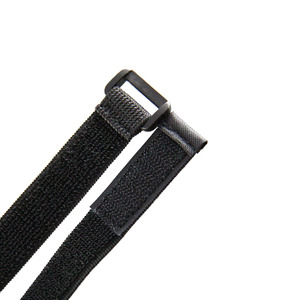 Mass Customization New High Quality Colored and Black <strong>Elastic</strong> Hook and <strong>Loop</strong> - Product Image 4