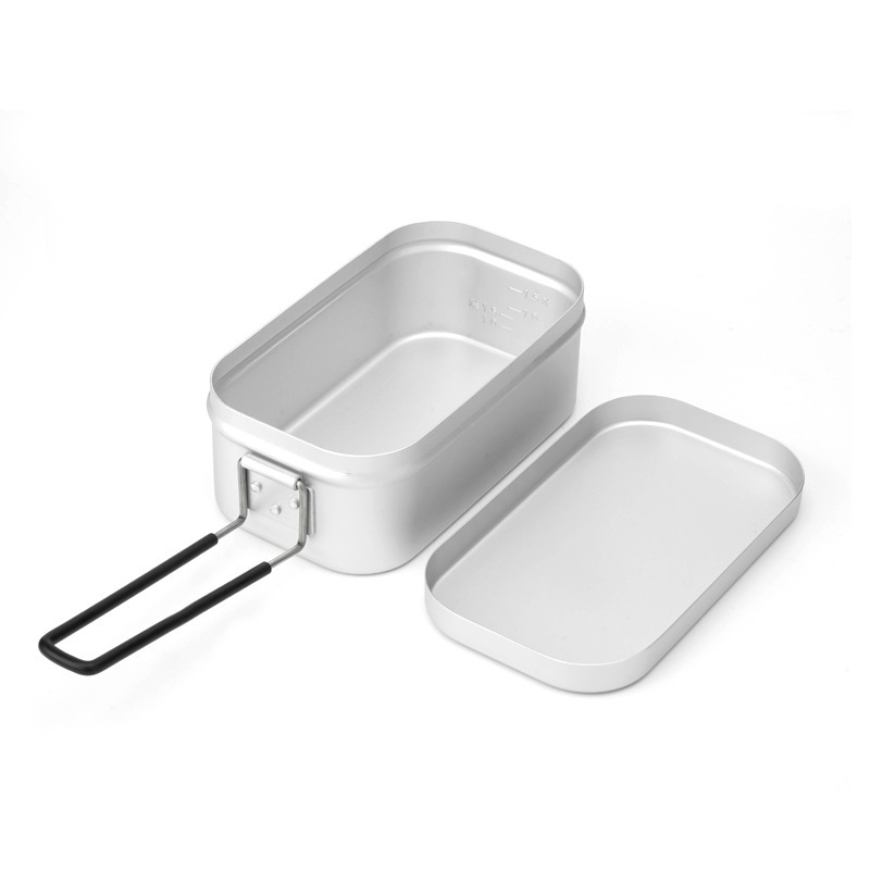800ml lunchbox (silver)