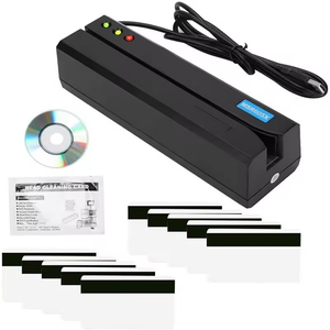 POS cihazı sistemi için harici kart okuyucu IC/PC çip ile ağaç parça manyetik şerit okuyucu kolay kurulum - Product Image 3