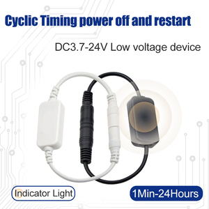 Intelligenter Router 5-24V DC zyklisches Timing Ausschalten und Wiederstarten der Kontroll leuchten Automatischer Neustart Timer-Sensor - Product Image 4